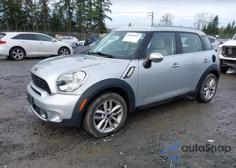 2014 Mini Countryman Cooper S из США, поврежденный, VIN WMWZC5C50EWP38465